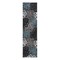 World Rug Gallery Contemporary Modern Floral Flowers 2'x10' Gray 108D.GRAY2X10 - alternate 6